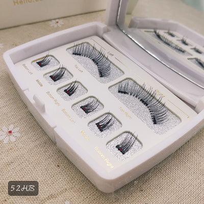 TG 8pcs 3D Magnetic Eyelashes Extension Box